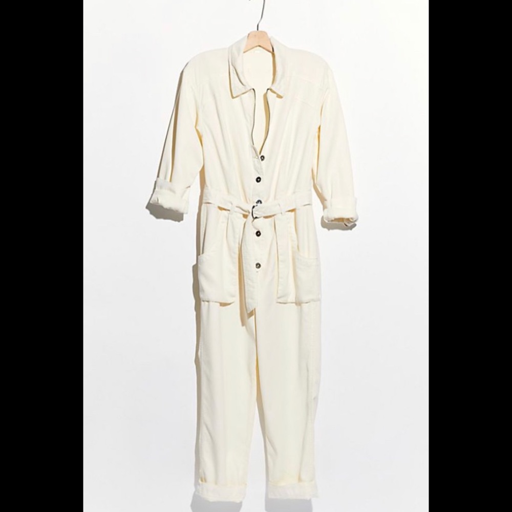 Better together coveralls - white
